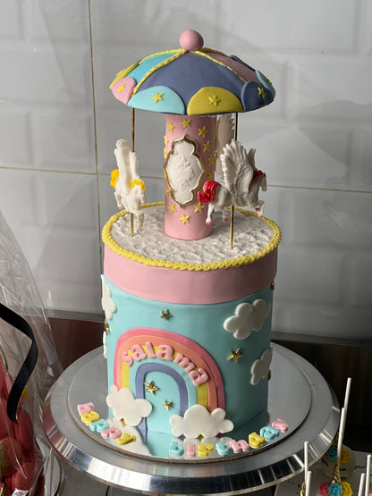 Unicorn Carousel Theme Party Bundle